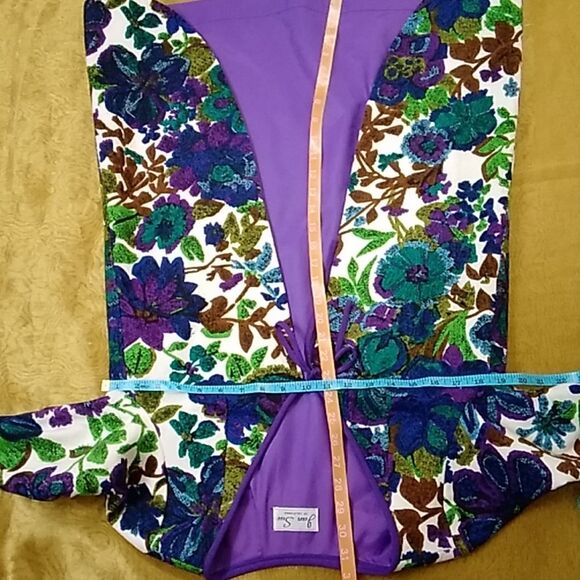 Vintage Jan Sue Of California Women Dress & Jacket Size 4 - Picture 8 of 16